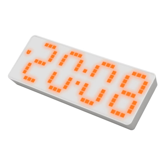 Reloj despertador digital LED reloj electrónico de escritorio Pantalla de temperatura 3 niveles de brillo Multifunción Operación simple Elegante para dormitorio ANGGREK Otros