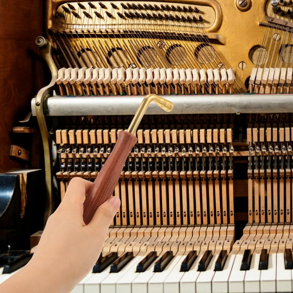 SOPOTUTU Dulcimer Repair Tool Set Piano Tuning Spanner Instrument Maintenance Kit