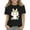 Black, variant on Coerni Girls Easter Shirt Toddler Bunny Graphic Tees Kids Girl Summer Short Sleeve Tops Funny Rabbit Easter T Shirts Cotton T-shirt