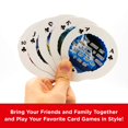 thumbnail image 4 of Baraja de cartas AQUARIUS con forma de Bob Ross con licencia oficial, 4 of 7
