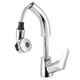 thumbnail image 2 of Grifo extraíble para lavabo de baño G1/2, grifo mezclador de agua fría y caliente tipo elevación giratorio de 360 grados, 2 of 14