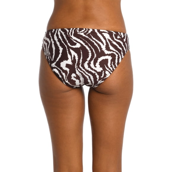 La Blanca Women's Hipster Swimsuit Bottom, Java//Fierce Lines, 12