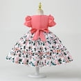 thumbnail image 4 of Wavsuf Toddler Girls Dresses Special Occasion Formal Sleeveless Red Princess Dress Size 8Y, 4 of 4