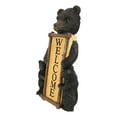 thumbnail image 3 of Rustic Forest Mama And Cubs Black Bears Family Welcome Sign Wall Decor Plaque, 3 of 5