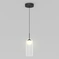 thumbnail image 6 of Artika Mirah Modern Mid-Century LED Pendant Light, Matte Black, 6 of 8