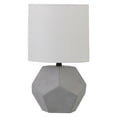 thumbnail image 1 of Hudson & Canal ML0929 Carver Concrete Mini Lamp, 1 of 6