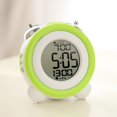 thumbnail image 2 of Loud Bed Alarm Clock, Alarm Clocks For Heavy Sleepers Or Hearing Impaired, Dull Alarm Clock With Adjustable Dimmer And Volume, Snooze, Blue, 2 of 4