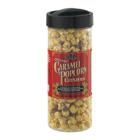 Utz Popcorn, Caramel Corn Clusters 19 oz. Barrel (Best Caramel Popcorn Recipe Ever)