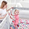thumbnail image 4 of 26-27 8pcs Baby Cot Rings Multicolor Toy Hook Crib Rings for Baby Practicing Standing Walking Training Tool, 4 of 5