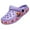 Purple, variant on Fiedaz Kids Boys Girls Cartoon Clogs Garden Clogs Toddler Beach Pool Sandals