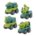 thumbnail image 2 of Dinosaur Vehicle Toy, Dinosaur Engineering Car Toy Detachable Safe Slippy Edges  For Kids For Outdoor, 2 of 8