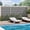Gray, variant on MAYEERTY 72x47 Gray Outdoor Natural Privacy Panel Screen, 6 Piece Set Natural Folding Divider for Backyard and Garden