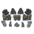 thumbnail image 4 of MOC-Bloque de construcción de roca Triangular  Piedra de Rocalla para pared  Barbacan  Rampart  montaña  bricolaje  iluminar  Compatible con juguete, 4 of 7