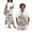 White Polynesian, variant on Uorisanigo Hawaii White Couples' Outfits Husban and Wife Clothing Short Sleeve Shirt for Men Size S Hawaiian Tops and Women's Summer Dress Maxi Beach Vacation Sundress