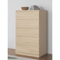 thumbnail image 2 of Signature Design by Ashley Onita 5-Drawer Chest in Natural Brown Wood Finish, Modern Bedroom Storage Dresser, 2 of 9