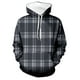 thumbnail image 4 of Men's Print Plush Warm Coat Fleece Sweater Casual Coat Pocket Sweater Autumn Winter Coat2XL, 4 of 5