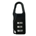 thumbnail image 1 of Codes Lock Combination Lock  3 Digit Pad Combination Lock Mini Zinc Alloy Tool For Suitcase Drawer ToolboxBlack, 1 of 1