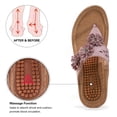 thumbnail image 3 of Ecetana Womens Wedge Sandals with Arch Support Shoes Summer Massage Function Casual Sandals, 3 of 5