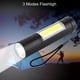 thumbnail image 3 of Antorcha, linterna recargable impermeable con zoom XPe Modos de antorcha Linterna diseñada por expertos, 3 of 8