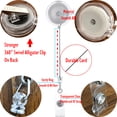 thumbnail image 6 of QREEL Retractable Badge Reels, Badge Holders with Swivel Alligator Clip for ID Cards & Work Badges (25-Pack, Clear), 6 of 7