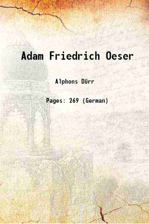Adam Friedrich Oeser 1879