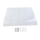 thumbnail image 5 of Toldo para puerta y ventana, transparente, elegante, resistente a impactos, con tornillos, cubierta de refugio para la lluvia para exteriores, jardín, 40cmx35cm, 5 of 8