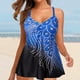 thumbnail image 2 of MKLEKYY Trajes De Baño Dama Beachwear Swimwear Padded Plus Swimsuit Print Size Swimjupmsuit Women Swimwears Tankinis Set, 2 of 6