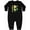 AB-Black, variant on 2025 Year of the Snake Chinese New Years Baby Fleece Romper