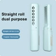 thumbnail image 3 of Rechargeable Mini Hair Straightener, 3 Adjustable Temperature, 2000mAh, Anti Scald, Type C Cordless, All Hair Types with Large Capacity Battery, Quick Heating Energy Efficient, 3 of 7