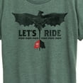 thumbnail image 3 of How to Train Your Dragon - Let's Ride - Women's Short Sleeve Graphic T-Shirt, 3 of 5