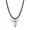 Dark Brown, variant on Ethnic Turquoise Bullhead Necklace Handcrafted1eatherJewelry Design For Daily Use