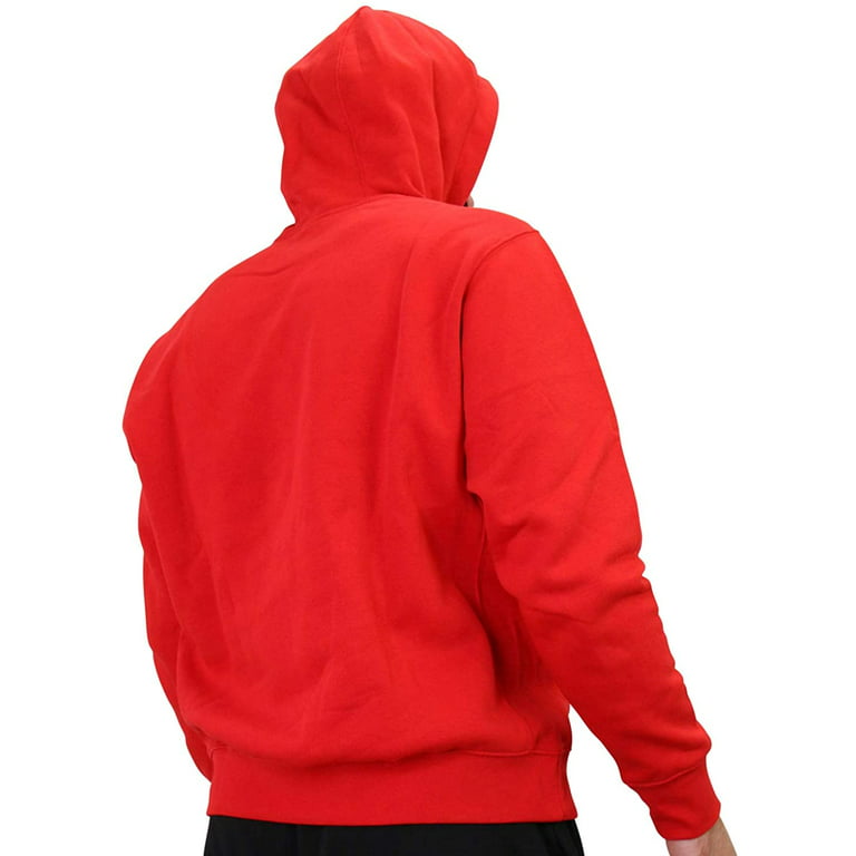 Men\'s Nike Sportswear University Red/White Fleece Graphic Pullover Hoodie  (BV2973 657) - M | Jacken