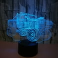 thumbnail image 4 of YSITIAN 3D LED Optical Illusion Acrylic Night Light with Remote & Smart Touch 7 Colors Changing（SUV） YT-13725, 4 of 7