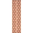 thumbnail image 2 of Nourison Reversible Indoor Outdoor 2' x 6' Coral Modern Rug, 2 of 8