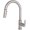 Brushed Nickel, variant on Speakman SB-2542 Lura 1.8 GPM Single Hole Pull Down Kitchen Faucet - Chrome
