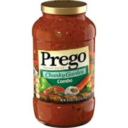 Prego Pasta Sauce, Garden Harvest Chunky Tomato Sauce (Pack of 2)