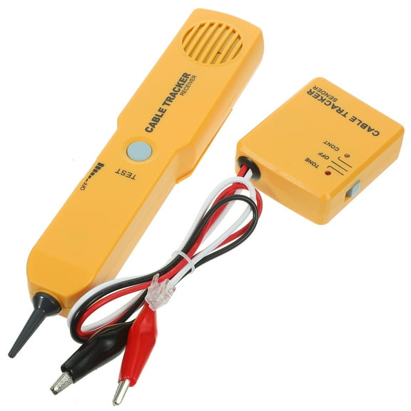 Tineasur Tone Line Finder with LED for Telephone Cable Testing and Wire Tracing in Assorted Colors