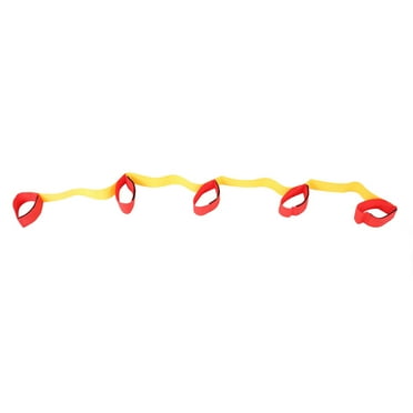 Leg Race Band Ties for Kids & Adults Team Fun 5-Person Outdoor Adventure Game