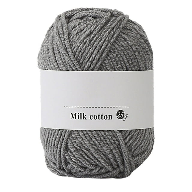 Colorful Hand Knitting 25g Knitting Crochet Milk Soft Baby Cotton Wool Yarn