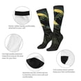 thumbnail image 3 of Naloa MoonNight Sky Crow Thigh High Socks Extra Long Stretchy Sock Women Over Knee High Opaque Stocking Daily Wear, 3 of 6