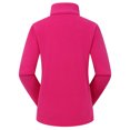 thumbnail image 5 of Yeaiivve Polar Fleece Jackets for Women Full Zip Running Athletic Jacket Lightweight Gym Sports Jacket with Pockets Hot Pink XL, 5 of 7