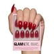 thumbnail image 1 of Press On Nails Glamnetic Classic, rojo opaco, tono frío, 1 of 6