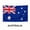 Australia, variant on for 2026 International Football Country Flag 90x150cm 3x5ft Lightweight Polyester National Flag with Grommets Bright Printed Flags 42 Countries Options