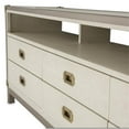 thumbnail image 7 of Michael Amini Menlo Station Contemporary TV Console - Ivory, 7 of 7