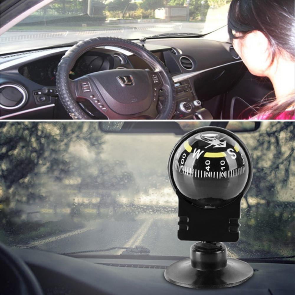 Black Car Dashboard Truck Suction Pocket Navigation Compass D9I3 