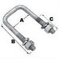 thumbnail image 2 of Seachoice 57231 U-Bolt, Galvanized, 3 1/16x4 5/16, 2 of 2