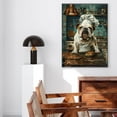 thumbnail image 5 of Hudo Bulldog Dog Chef Poster, Dog Chef Wall Art Decor for Kitchen Wall Home Office and Farmhouse Cottage Decorations, 5 of 5