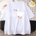 thumbnail image 2 of Camiseta divertida con estampado de La Paz sarcástica, camiseta bonita e interesante con cuello redondo, Top holgado, 2 of 4