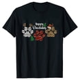 thumbnail image 3 of Camisetas divertidas de estilo navideño para mujer, ropa con estampado de pata de Ho, camisetas de manga corta a la moda, ropa de calle Harajuku Ulzzang, 3 of 5