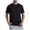 Black1, variant on Mens Workout Shirts Short Sleeve Quick Dry Print T Shirts Moisture Wicking Lightweight Crewneck Blouses Loose Trendy Athletic Running Gym Top